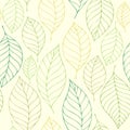 Leafy seamless background 7