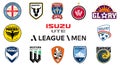 A-League Men- Australia 2022-2023 Melbourne City FC, Melbourne Victory, Western United, Adelaide United, Central Coast Mariners,