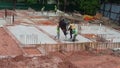 Lean concrete pouring