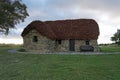 Leanach Cottage at Culloden Battlefield Royalty Free Stock Photo