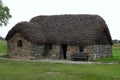 Leanach Cottage at Culloden Battlefield, Scotland Royalty Free Stock Photo