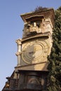 The Leaning Clock Tower landmark of Tbilisi Georgia capital city eastern Europe