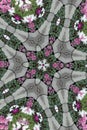 Leaning Kaleidoscope Star Royalty Free Stock Photo