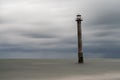 The leaning Kiipsaare lighthouse on Saaremaa Isand in northern Estonia