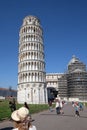 Leaning tower of Cathedral in Pisa Royalty Free Stock Photo