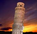 Leaning tower of Pisa Royalty Free Stock Photo