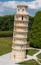 Leaning Tower of Pisa in Brussels, Belgium Royalty Free Stock Photo