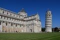 Leaning Tower and Pisa Cathedral, Piazza del Duomo, Pisa, Tuscany, Italy Royalty Free Stock Photo