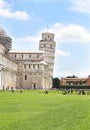 The leaning tower of Pisa Italy - famous italian landmarks