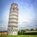 Leaning tower of Pisa, Italy Royalty Free Stock Photo