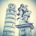 The Leaning Tower of Pisa Royalty Free Stock Photo