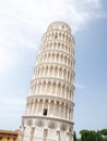 Leaning Tower of Pisa o Cathedral square in Pisa, Tuscany, Italy Royalty Free Stock Photo