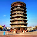 Leaning Tower of Teluk Intan in HDR Royalty Free Stock Photo