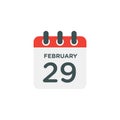 leap day calendar february 29th