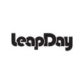 LEAP DAY text design vector Royalty Free Stock Photo