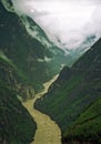 Leaping tiger gorge, yunnan, china Royalty Free Stock Photo