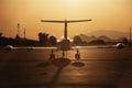 Lear Jet on Tarmac