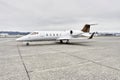 Learjet corporate aircraft Royalty Free Stock Photo