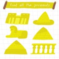 Learn Egypt game for kids