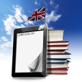 Learn English - Tablet Computer Royalty Free Stock Photo