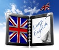 Learn English - Tablet Computer Royalty Free Stock Photo