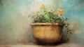 Create Flower Pot Image In Various Styles