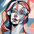 Create A Picasso-style Line Art Portrait Of Amanda