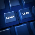 Learn lead strategy planning computer key