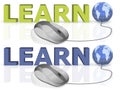 Learn on line learning internet education