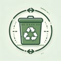 Guide to Waste Management Symbols: Separation, Recycling, Reuse, Generative AI.