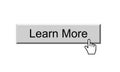 Learn more button Royalty Free Stock Photo