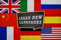 Learn new different languages