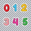 Learn Numbers and counting for Toddlers Numbers for Kids vector