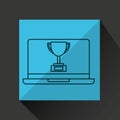 Learn online book trophy winner design