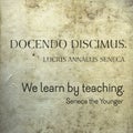 learn by teaching Seneca Lat