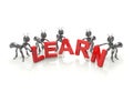 Learn Team -3d cartoon ants