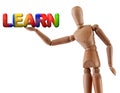 Learn word manikin