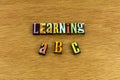 Learn your abcs alphabet