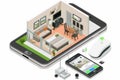 Learning algorithms managing safeguard glass alarms in security networks, enhancing protection with tactile security in smart envi