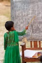 Learning alphabets, child education