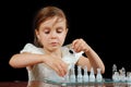 Learning chess Royalty Free Stock Photo