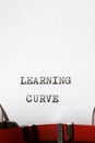 Learning curve concept