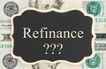 Learning if it is time to refinance Royalty Free Stock Photo