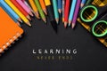 Learning Never Ends Royalty Free Stock Photo