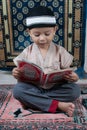 Learning to read Quran Royalty Free Stock Photo