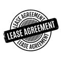 Lease Agreement rubber stamp Royalty Free Stock Photo