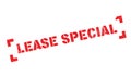 Lease Special rubber stamp Royalty Free Stock Photo