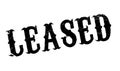 Leased rubber stamp Royalty Free Stock Photo