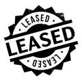 Leased rubber stamp Royalty Free Stock Photo