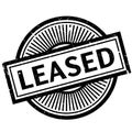 Leased rubber stamp Royalty Free Stock Photo